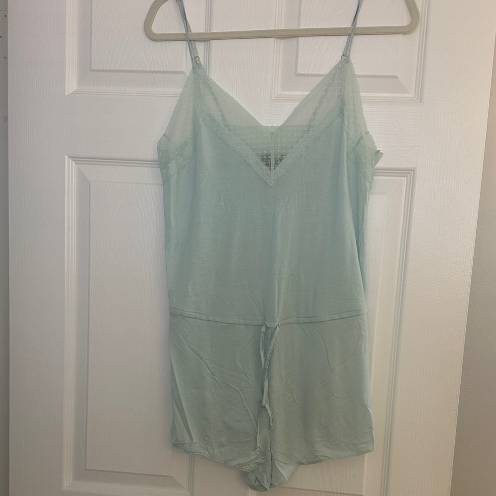 Victoria’s Secret Mint Green Women's romper Sleepwear brand new with tags